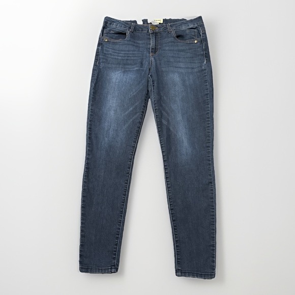 Democracy Denim - Democracy Jeggings‎ Jeans Women Sz 10 Blue Stretch Denim 33x28.5